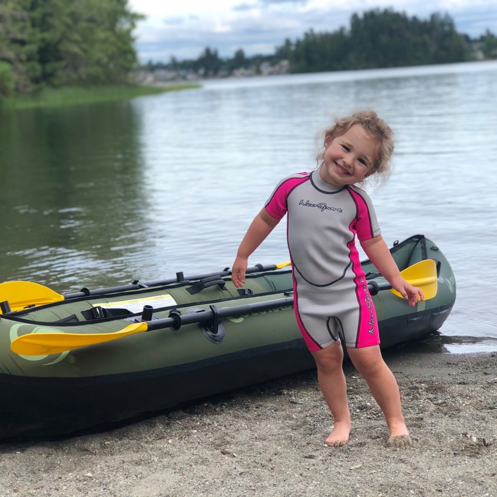 Neosport 2mm Watersuit Little Girls Size 4